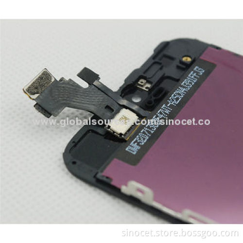 Cell phone display for iPhone 5, refurbished LCD screen with original LCD module